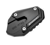 SQNYDH Plaque D'extension De Béquille Latérale pour Moto pour BMW R1250RT R 1250RT R1250 RT R 1250 RT 2018-2024(Noir,X1)