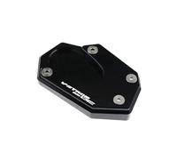 SQNYDH Protège-Pieds pour Béquille Latérale De Moto pour Suzuki VStrom 800DE V-Strom 800 DE 2023-2025, Plaque De Support, Extension De Béquille Coussin d'extension de béquille latérale(Noir)