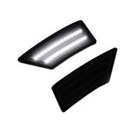 SQOFHA Clignotant Feux Position Latéraux Et Clignotants Pour Ford Pour Ranger Pour Lariat 2019 2020 2021 2022 Accessoires Voiture(Smoke lens White)