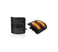 SQOFHA Clignotant Feux Position LED Fumés Rétroviseurs Latéraux Camion Pour Ford Pour F-450 2008-2016 Lentille Ambre(Smoked Lens Amber)