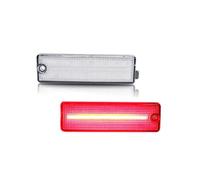 SQOFHA Clignotant Pour Chevy Pour Camaro 1993-2002 Tous Les Modèles Pare-chocs Feu Position Latéral Position Avant(Clear Lens Red)