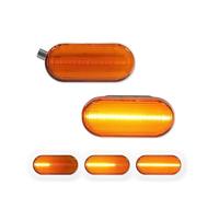 SQOFHA Clignotant Pour VW Pour Jetta Pour MK4 2000-2004 Clignotant Latéral Dynamique Indicateur Lumineux(Yellow Dynamic)