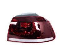 SQOFHA Feux Arrière Feu Arrière À LED Pour VW Pour Golf 6 Pour R20 Pour GTD 2008-2013 Feu Pare-chocs Arrière Sans Rythme Freinage Recul(Outside Right)