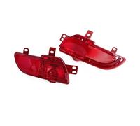 SQOFHA Feux Arrière Pour Peugeot Pour 206 2009 2010 2011 2012 2013 2014 Feu Pare-chocs Arrière Brouillard Arrière Réflecteur Avec Ampoule(1 paire)