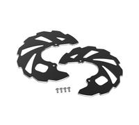 SQOFHFB Disque de Frein Protecteur De Couvercle De Disque De Rotor Frein Avant ATV pour Raptor 700 pour YFZ450 04 07 09 OEM 5TG-2514A-00-00 Pièces D'accessoires Disque Frein(Noir)