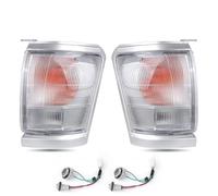 SQOFJDF Clignotants Auto Feu d'angle Large pour Toyota pour Hilux 1997 1998 1999 2000 2001, Clignotant De Pare-Chocs Avant, Phare, Feu De Position Latéral Indicateurs Latéraux(2pcs Left Right)