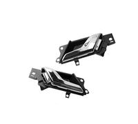 SQOFJDF Côté Conducteur pour Opel pour Corsa B pour Astra H pour Corsa D pour Antara 96861998 96861999 Côté Intérieur pour Poignée Porte Chromée Poignée Porte Intérieure(L+R)