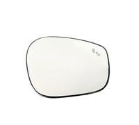 SQOFJDF Glace Rétroviseur Rétroviseur Chauffant Convexe Voiture avec Voyant D'avertissement d'angle Mort pour Ford pour Mustang pour Mach-E 2021 2022 2023 2024 Lentille Miroir Voiture(Droit)