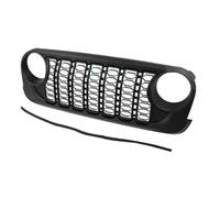 SQOFJDF Gril Avant Calandre Avant en Maille pour Jeep pour Wrangler JK 2007-2017, Mise à Niveau vers JL 2024 Front Grill Grille