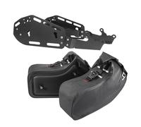 SQOFJDF Moto Bagages Supports Pour Kawasaki Pour Z650 Pour ER650 2017-2025 Sacoche Latérale Porte-bagages Sacs De Rangement Support De Montage De Sacoche Sac À Outils(Rack and Bag)