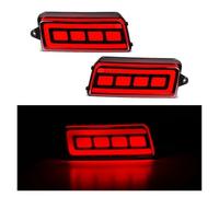SQOFJGIGN Clignotant Voiture Feu De Pare-chocs Arrière À LED Pour Jeep Pour Grand Pour Cherokee 2005-2010 Clignotant Dynamique(Style A)