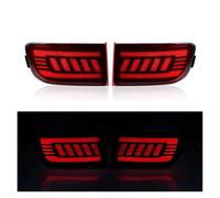 SQOFJGIGN Clignotant Voiture Feu De Pare-chocs Arrière À LED Pour Toyota Pour Prado 120 FJ120 LC120 J12 Pour 4Runner 2003-2009(Red B)