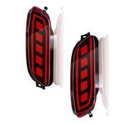 SQOFJGIGN Clignotant Voiture Feu de pare-chocs arrière pour Lexus RX 2003-2008 clignotant feu de freinage 1 jeu(Red Shell A)