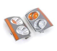 SQOFJGIGN Feu Arrière Lumière pour Land pour Rover pour Range pour Rover L322 2003-2005 Clignotant Avant Voiture Clignotant Stationnement Feu d'angle Couvercle Lampe Latérale Style Européen