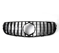SQOFJGIGN Pare-Chocs Avant Voiture calandre Grille Maille entrée calandre Pare-Chocs Avant pour Mercedes pour Benz C253 X253 pour GLC pour coupé 2015-2019 Style pièce grilles Avant(Noir)