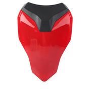 SQOFJGIGN Protection Queue Arrière Couverture Siège Arrière pour Ducati pour Evo 848 1098 1198 2007-2012 Capot De Passager Arrière Carénage Moto ABS Housse Selle Arrière(Rouge)