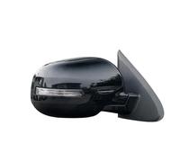 SQOFJGIGN Rétroviseur pour Mitsubishi pour Outlander 2013-2020 Rétroviseur Latéral Réflecteur LED Clignotants Voiture Rétroviseur Assemblée Voiture Retroviseur(Noir,Droite)