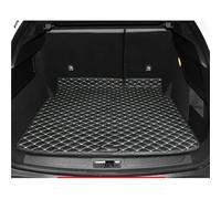 SQOFJGIGN Tapis Protection Coffre Tapis De Coffre Voiture Personnalisé pour Citroen pour C5X 2022-2025 Housse De Protection Imperméable Anti-Rayures Et Antidérapante Voiture Coffre Tapis(Beige Noir)