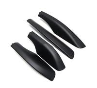 SQOGJSGZ Barres Toit Voiture pour Toyota pour Fortuner AN50 AN60 2004-2014 4 Pièces Couvercles Galerie Toit en Plastique Garniture D'extrémité Galerie Toit Voiture Barres Toit À Rail Transversau