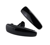 SQOGJSGZ Clignotant Latéral À LED Ambre Avec Répétiteur Teinte Fumée Noire Pour Lancer Pour Evo X 2008-2017 Pour Mirage À Partir 2014 Pour Outlander 2011 Indicateur Rétroviseur