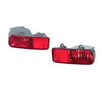 SQOGJSGZ Feux Arrière Pare-chocs Avec Réflecteur Rouge, Feu Stop Et Antibrouillard (ampoules Non Incluses) Pour CRV 2015-2016 - Style Automobile Voiture Feu Arrière(L and R)