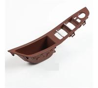 SQOGJSGZ Poignées Portières Intérieures Poignée Intérieure Porte Avant Panneau Commutateur Siège Conducteur Couvercle Boîte Rangement pour BMW Série 5 F10 F11 F18 520 523(EdBrown)