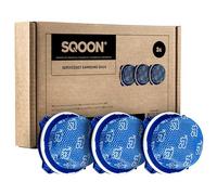 SQOON Lot de 3 filtres pour aspirateur Samsung Jet DJ97-02649B, filtre de rechange pour équivalent au modèle, remplace le moteur et les filtres de soufflage pour une absorption optimale de la