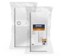 SQOON Lot de 5 sacs d'aspirateur pour Festool Mini/Midi 2, sacs filtrants de qualité supérieure, durables et ajustés