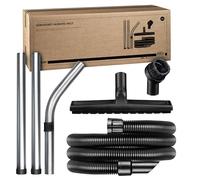 SQOON Lot de 6 accessoires d'aspirateur 38 mm pour Numatic - Kit de rechange complet - Idéal pour les sols durs, les poussières fines et les travaux de nettoyage généraux