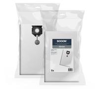 SQOON Vervangt Model 2.889-155.0 Lot de 5 sacs filtrants de qualité supérieure, durables et ajustés, pour une utilisation industrielle