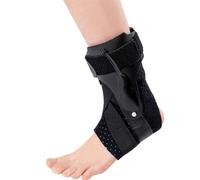 SQOYEI Attelle de Nuit pour Fasciite Plantaire Haute élasticité Réglables, Douleur Au Talon Tendinite Tendon Achille pour Douleur Au Talon(Noir,M)
