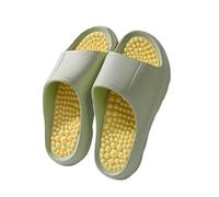 SQOYEI Chaussons de Massage des Pieds Léger, Intérieur Antidérapant Pantoufles de Massage pour Femme pour Les Parents, Amis Pantoufles D'acupression(Gray,40-41 EU)