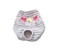 SQOYEI Été Petit Couches pour Chiens étanche, Confort Réutilisable Culotte Chiennes Chaleurs pour Teddy Extensible Culotte Menstruelle Chien(M,J)