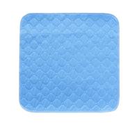 SQOYEI Fauteuil Roulant Coussin D'incontinence Absorbant Lavable, Personnes âgées Alèses à Forte Absorption Proteges Matelas, Respirantes Antidérapantes Alèse Imperméable(Sky Blue)