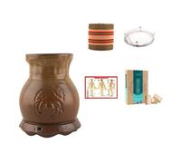 SQOYEI Ordinateur de Poche Coffret de Moxibustion Durable Robuste Anti-Brûlure Boîte de Moxibustion pour Les Jambes Pieds, Moxa Box Avec La Bâtons de Moxibustion(Medium 6-piece set)