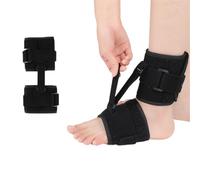 SQOYEI Pied Tombant Attelle de Nuit pour Fasciite Plantaire Sangles Réglables, Antidérapantes Soulagement de La Fasciite Plantaire pour Les Douleurs Au Talon(B-1 pcs)