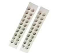 SQOYEI Points Acupuncture Graines à L'épreuve De La Sueur, 20/40 Pièces Graines D'oreille D'acupuncture pour La Photographie Oreille Presse Graines Acupuncture(40 PCS)