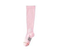 SQQCREATO Bas De Contention Femme Belles Chaussettes Mollets, de Course, Saut, Yoga, Compression, Pression, Tendance, Professionnelles(Pink)