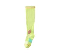 SQQCREATO Bas De Contention Femme Belles Chaussettes Mollets, de Course, Saut, Yoga, Compression, Pression, Tendance, Professionnelles(Green)