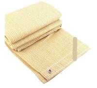 SQQCREATO Brise Vue Balcon Couverture d'écran de confidentialité for Balcon, Filet d'ombrage Anti-UV 3 Pieds, sécurité for clôture, Couverture Jardin, voiles, Filets(Beige,0.9mx3.6m)
