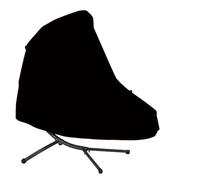 SQQCREATO Housse pour Fauteuil Œuf Housse de Protection for canapé Suspendu Patio 73 Pouces et Chaise pivotante extérieure imperméable à l'eau avec Fermeture éclair Solaire