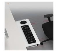 SQQCREATO Support Clavier Plateau de Clavier Coulissant sous Le Bureau, Support, tiroir, Extension, Ordinateur(75cm Style D)