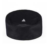 SQQCREATO Toque De Cuisinier Chapeau de Chef cuisine Restaurant, boulanger, restauration, casquette for femmes et hommes, travail Service alimentaire, supérieure en, uniforme cuisinière(Black)