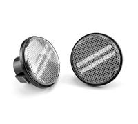 SQTGJJJ Clignotant rétroviseur Pièces D'auto 1989-2015 Clignotant LED Feu De Position Latéral Pour Mazda MX-5 Mk1 Mk2 Mk3 Répéteur Lampe Indicateur Flux Car turn signals(Crystal white)