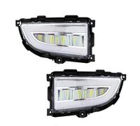 SQTGJJJ Feu Antibrouillard Avant à LED Phare LED DRL pour Mitsubishi pour Lancer 2004-2006, feux de jour blancs et jaunes, clignotants, pare-chocs avant, feu antibrouillard 12 V LED Lampe Travail