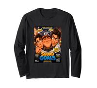 Squad Goals Funny Best Friends Comedy Movie Poster Manche Longue