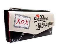 Squad Harley Quinn Daddy's Lil Monster XOX Porte-Monnaie et Cartes Crème, crème, One Size, Embrayage, crème, One Size, Embrayage