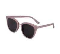 SQUAD Lunettes de soleil Pour Femme, Des lunettes La demoiselle Mode Carré avec des paillettes roses Protection 100% UV