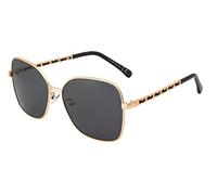 SQUAD Lunettes de soleil Pour femme Fille Adulte Métal Carré Catégorie UV3 Pour la conduite Voyage