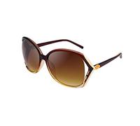 SQUAD Lunettes de soleil pour femme - Grande taille - Protection 100% UV400, 3ew981c3 marron. Doré